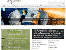 Tablet Screenshot of equipoisllc.com